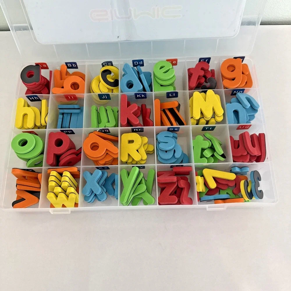 Magnetic Foam Letters and Numbers, Alphabet Magnet‎ Educational Toy 222 Pieces